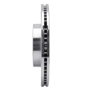 Land Rover Range Rover Sport Brake Rotor (1) - Front Right - R1 Concepts - Drilled & Slotted - Silver - `05-`09